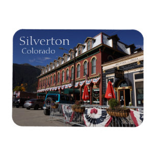 Colourful Silverton, Colorado Magnet