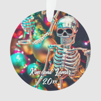  Colourful Skeleton Ornaments Christmas