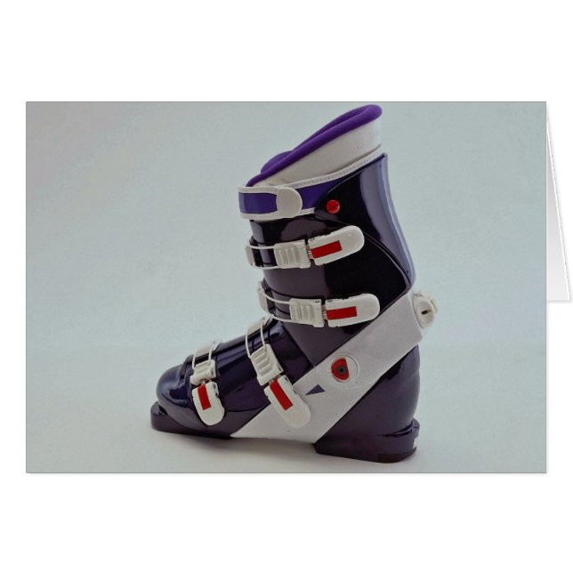 Colourful Ski boot (Front Horizontal)