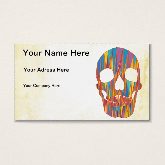 Colourful Skull (Front)