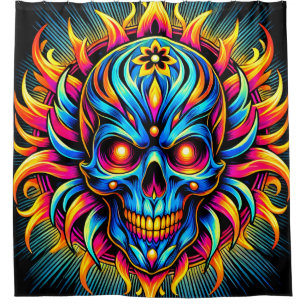 Colourful Skull Art