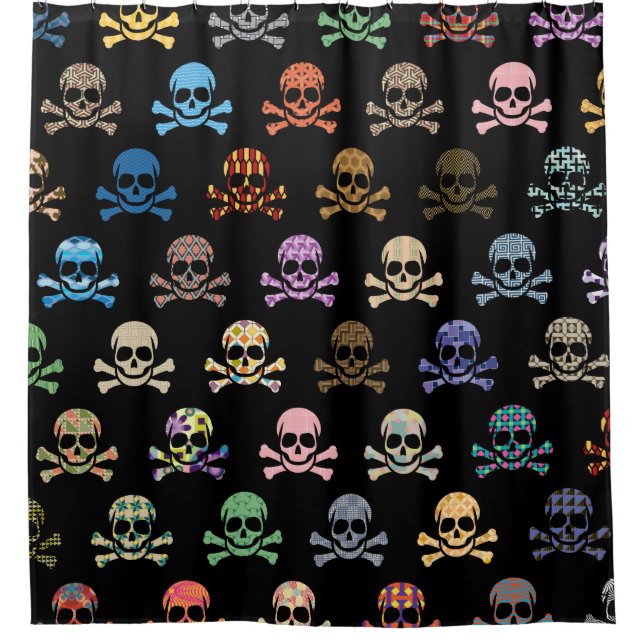 Colourful Skull & Crossbones (Front)