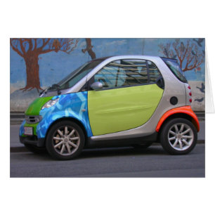 Colourful Smart Car