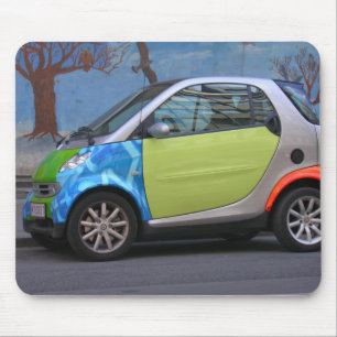 Colourful Smart Car Mouse Pad