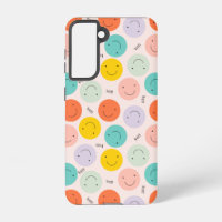 Colourful Smiling Happy Face Pattern