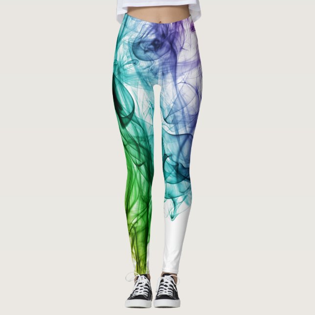 Colourful Smoke Leggings (Front)
