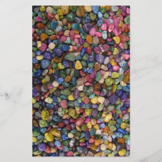 Colourful Smooth Shiny Rocks and Pebbles (Front)