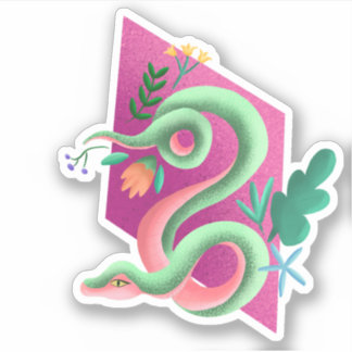 Colourful snake