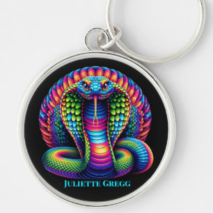 Colourful Snake Keychain
