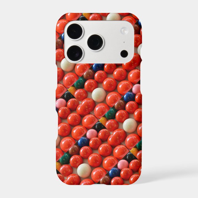 Colourful Snooker Balls, (Back)