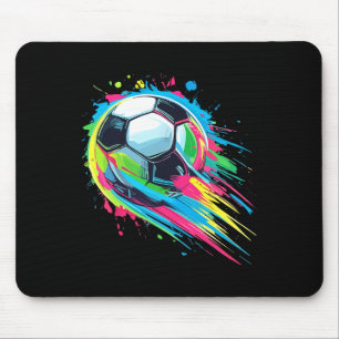 Colourful Soccer Ll _1 Mouse Pad