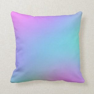 Colourful Soft Gradient Throw Pillow