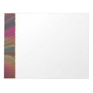 Colourful Soft Sand Waves Notepad