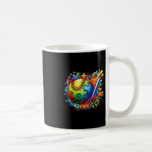 Colourful Softbyll Autism Awareness Autistic Coffee Mug