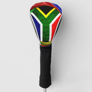 Colourful South Africa Flag Golf Head Cover