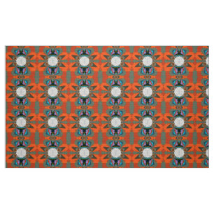 Colourful South Western Geometric Pattern Fabric