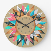 Colourful Southwestern Modern Geometric Pattern