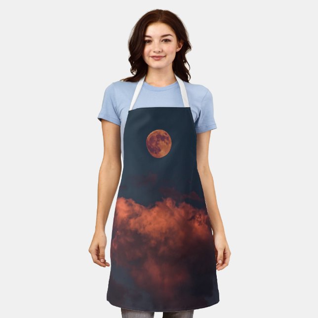 Colourful Space Apron (Worn)