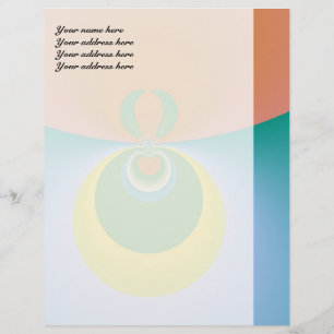 Colourful Space Letterhead