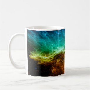 Colourful space nebula background,abstract,astrono coffee mug