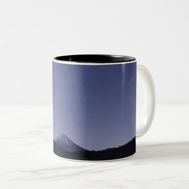 Colourful Space Two-Tone Coffee Mug (Front Right)