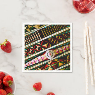 Colourful Spanish Architecture Napkin