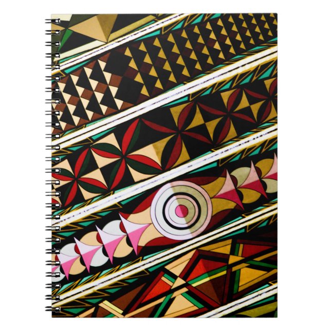 Colourful Spanish Architecture Notebook (Front)