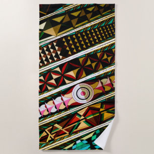 Colourful Spanish Ceiling Beach Towel
