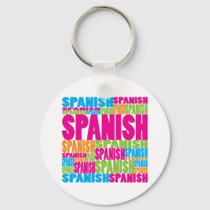 Colourful Spanish Keychain