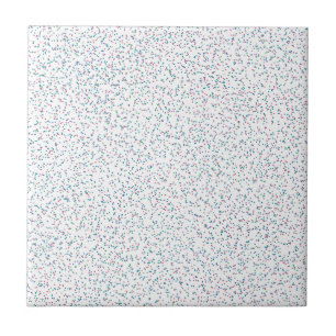 Colourful Speckled Spring Dots  Ceramic Tile