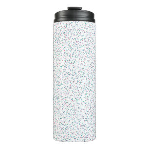 Colourful Speckled Spring Dots  Thermal Tumbler
