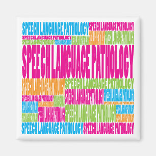 Colourful Speech Language Pathology Magnet