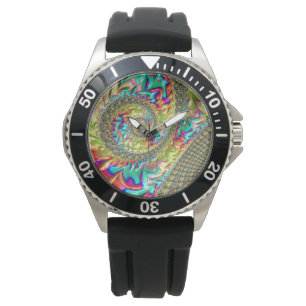 Colourful Spiral Watch