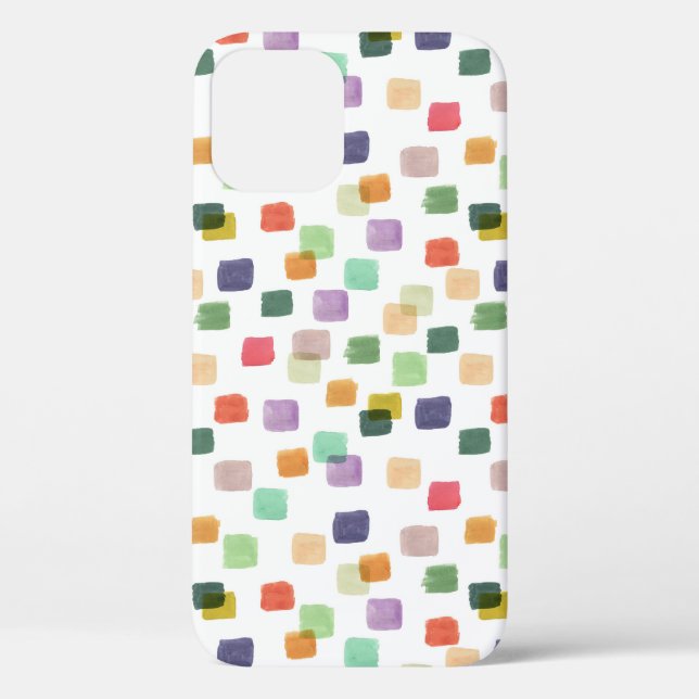 Colourful Splash: Abstract Seamless Background Case-Mate iPhone Case (Back)