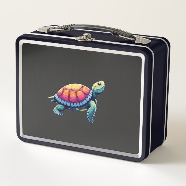 Colourful Splash Eastern Box Turtle (1) (Front)