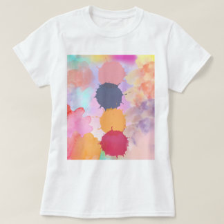 Colourful Splash Paint T-Shirt