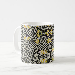 Colourful Splashes and Dynamic Lines Coffee Mug