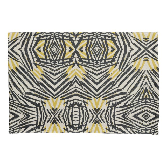 Colourful Splashes and Dynamic Lines Pillowcase (Front)