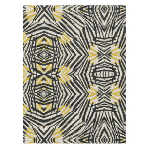 Colourful Splashes and Dynamic Lines Tablecloth