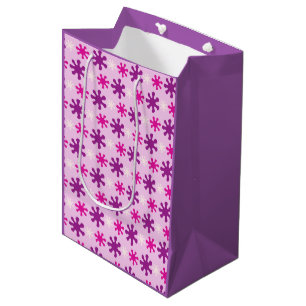 Colourful Splat Vintage Retro 60s 70s  Medium Gift Bag