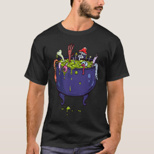Colourful Spooky Witchcraft Potion Spells Witch G T-Shirt
