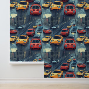 Colourful sports car wallpaper for automotive fans