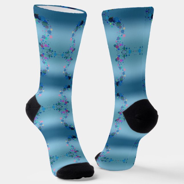 Colourful Spots Socks (Angled)