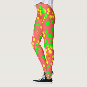 Colourful Spotted Leggings