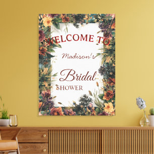 Colourful Spring Flower Wildflower Botanical Flowe Canvas Print