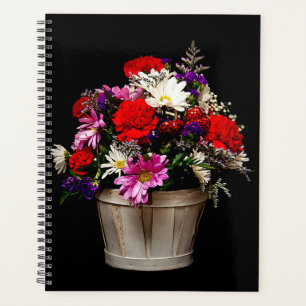 Colourful Spring Flowers 2024 Planner