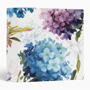 Colourful Spring Flowers Binder