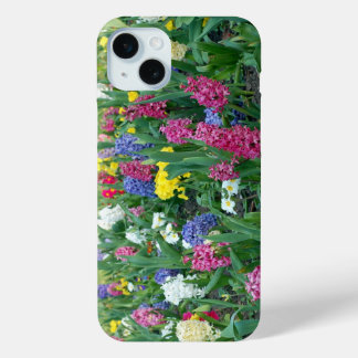 Colourful Spring Flowers iPhone 15 Mini Case