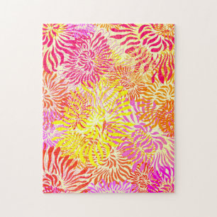 Colourful Spring Flowers Jigsaw Puzzle