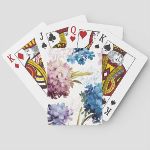 Colourful Spring Flowers Playing Cards